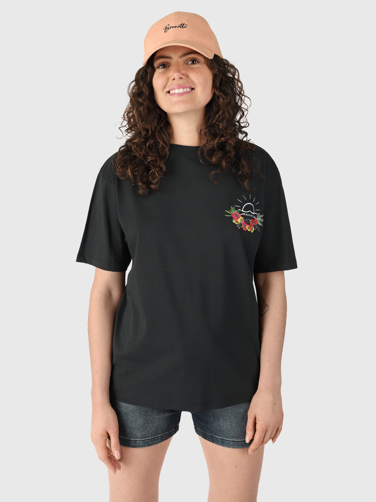 Imani-R Dames T-shirt | Zwart