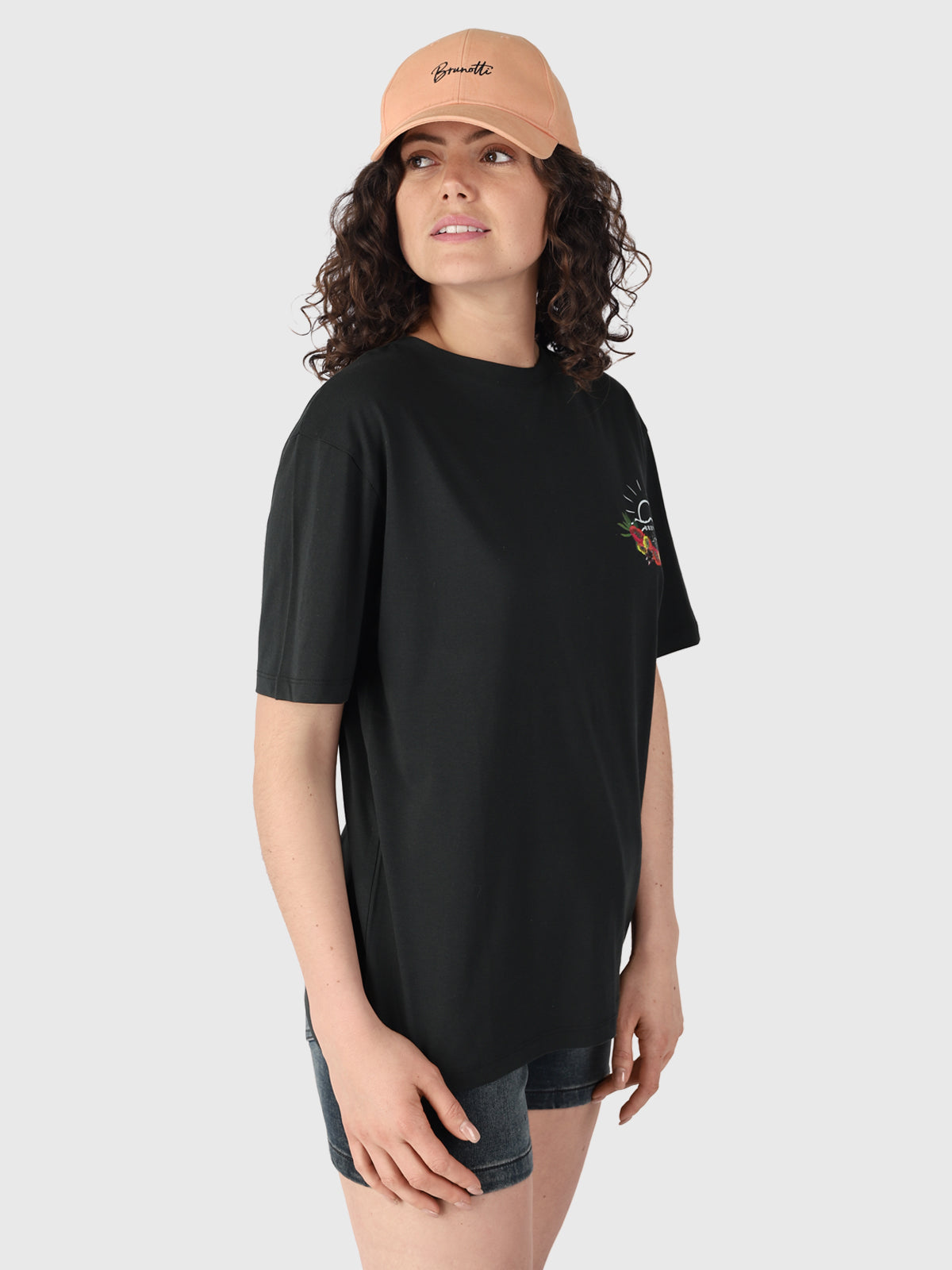 Imani-R Dames T-shirt | Zwart