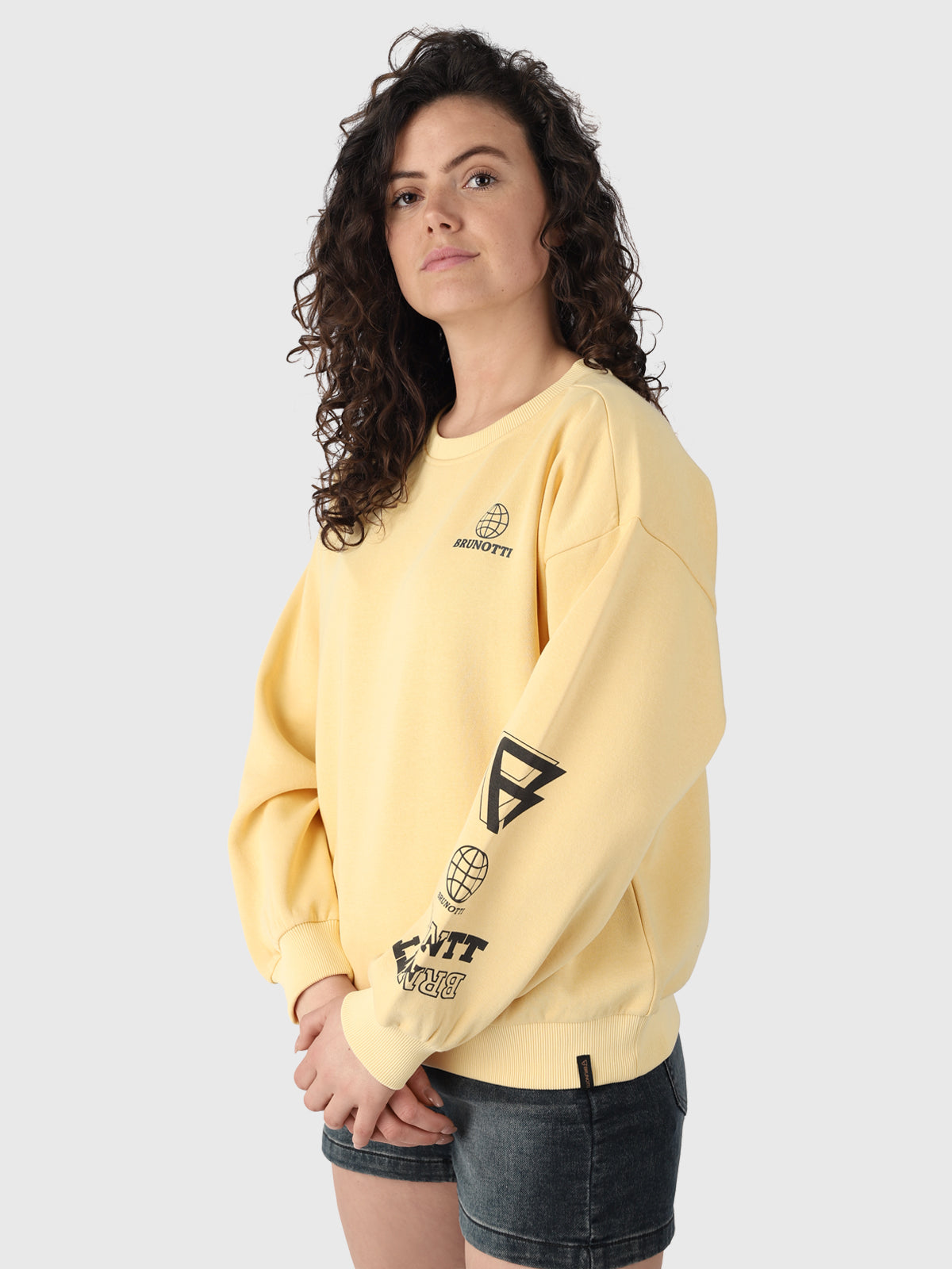 Rachida-R Women Sweater | Yellow