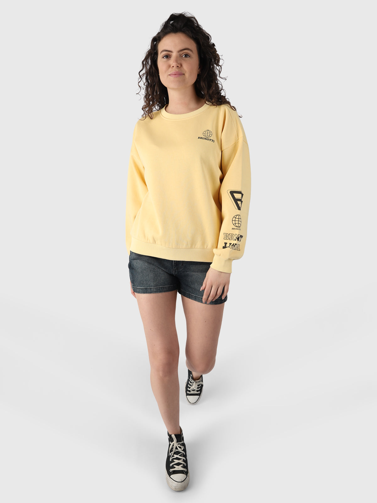 Rachida-R Women Sweater | Yellow