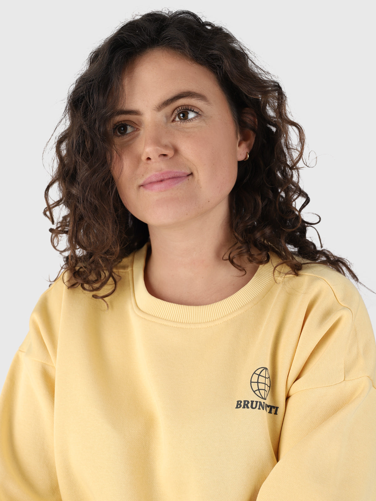 Rachida-R Damen Sweatshirt | Gelb