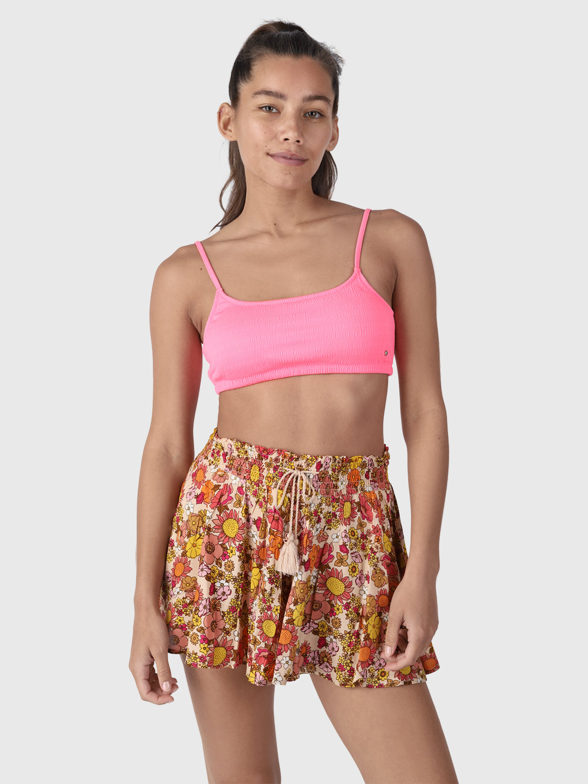 Masha-R Women Shorts | Yellow