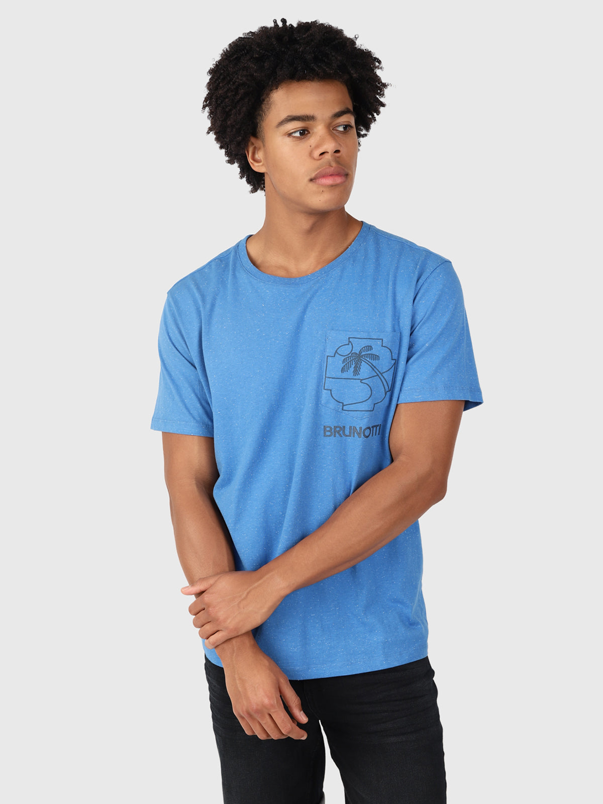 Axle-Neppy Men T-shirt | Blue