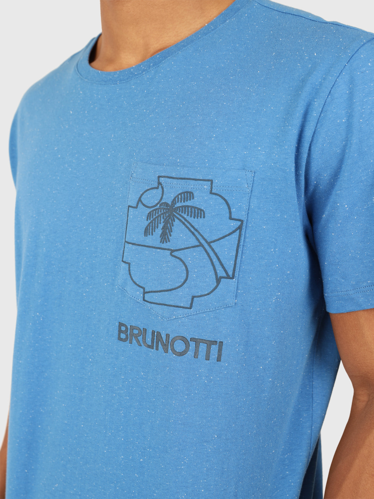 Axle-Neppy Men T-shirt | Blue