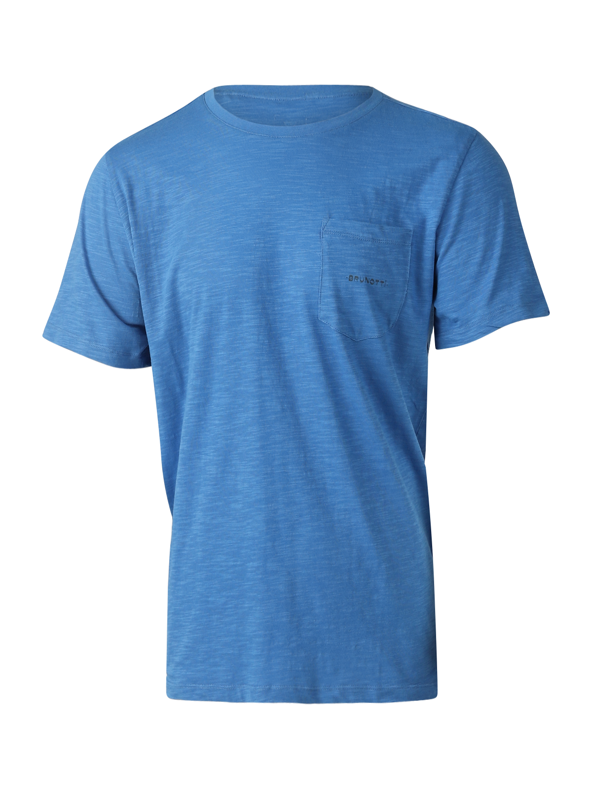 Axle-Slub Men T-shirt | Blue