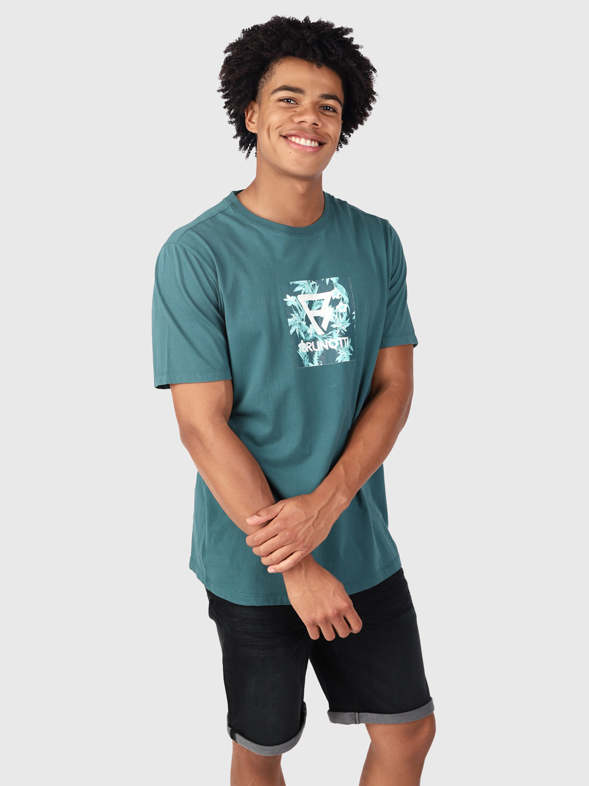 Jahn-Logosquare Herren T-shirt | Grün