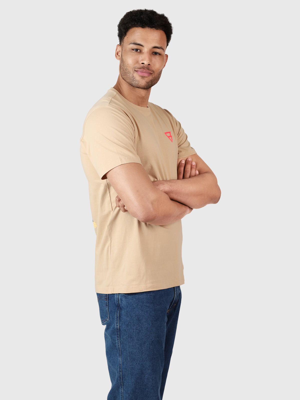 Seaside Herren T-shirt | Beige