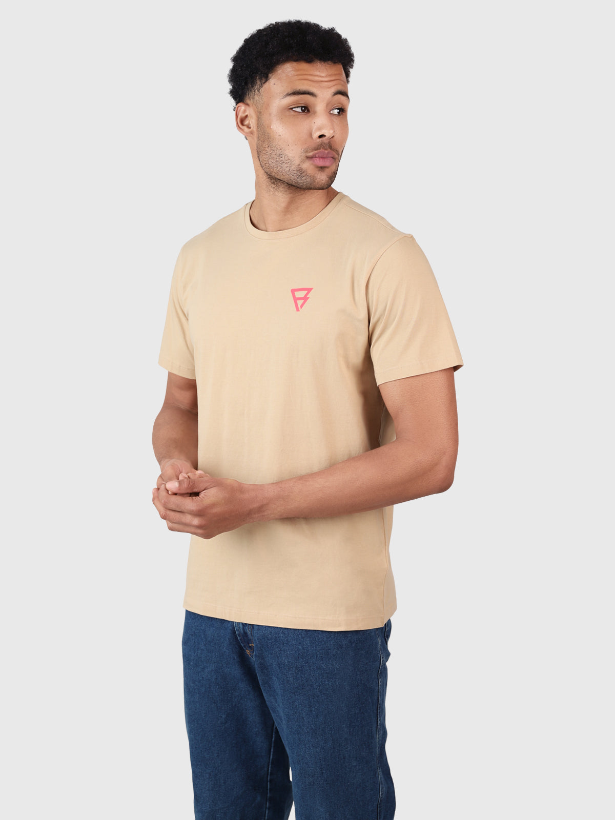 Seaside Herren T-shirt | Beige