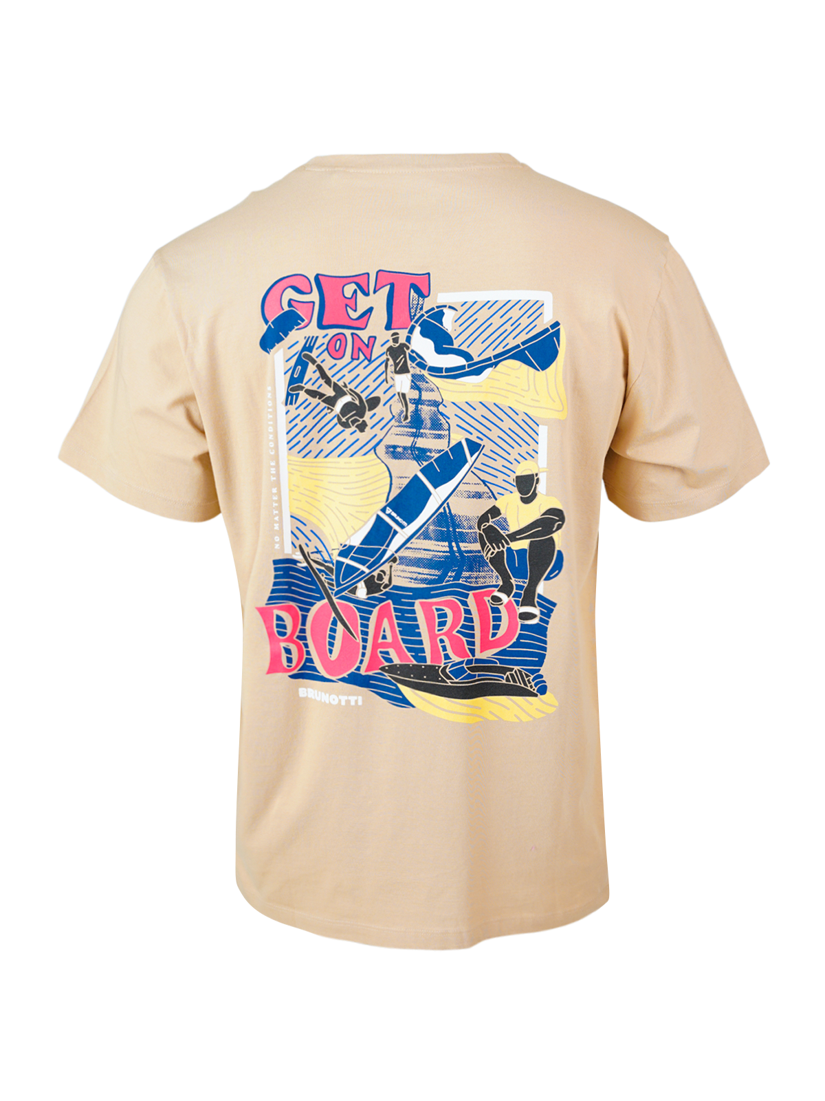 Seaside Men T-shirt | Beige