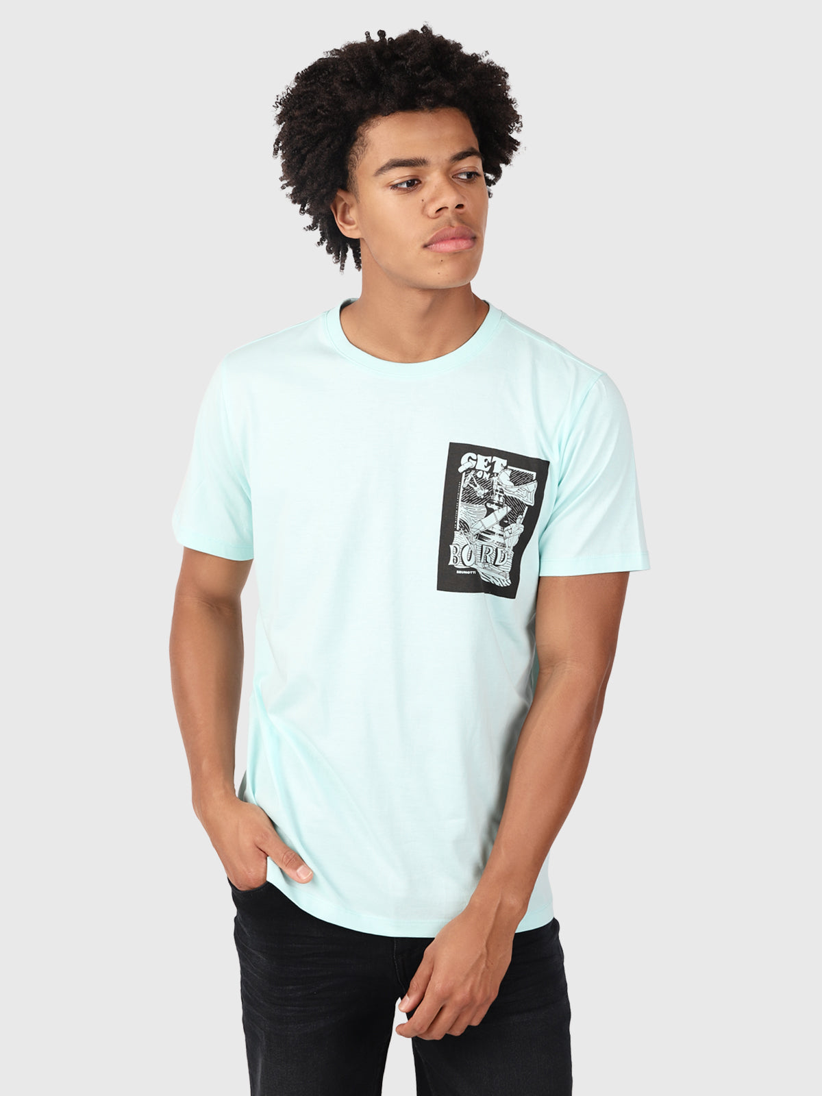 Waterworld Herren T-shirt | Mint