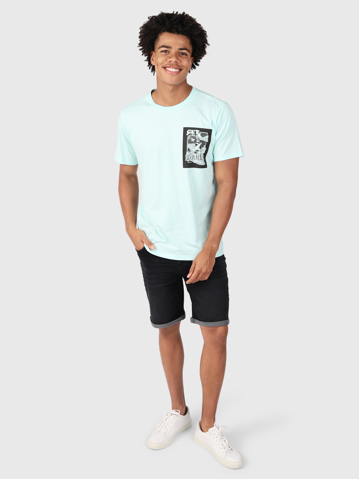 Waterworld Herren T-shirt | Mint