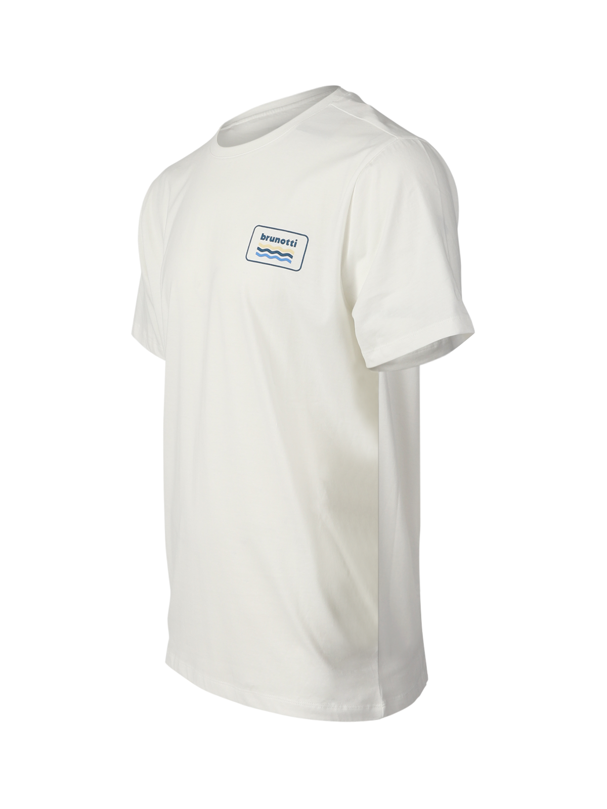 Logo-Wave Herren T-shirt | Off-White