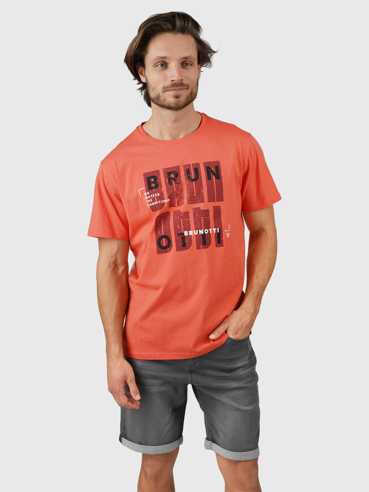 Leeway Heren T-shirt | Roze