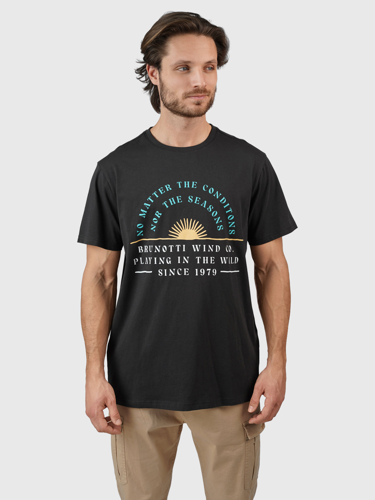 Leeway Men T-shirt | Black