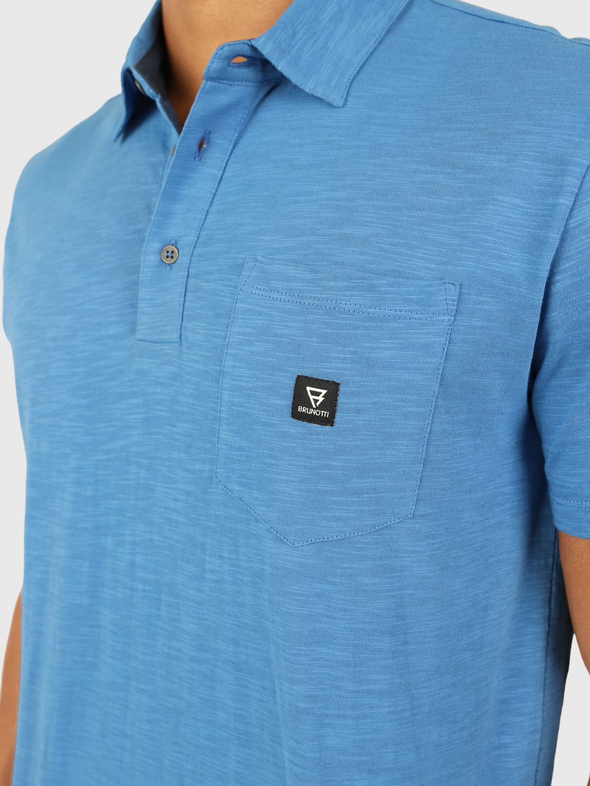 Palotje Men Polo Shortsleeve | Bright Blue