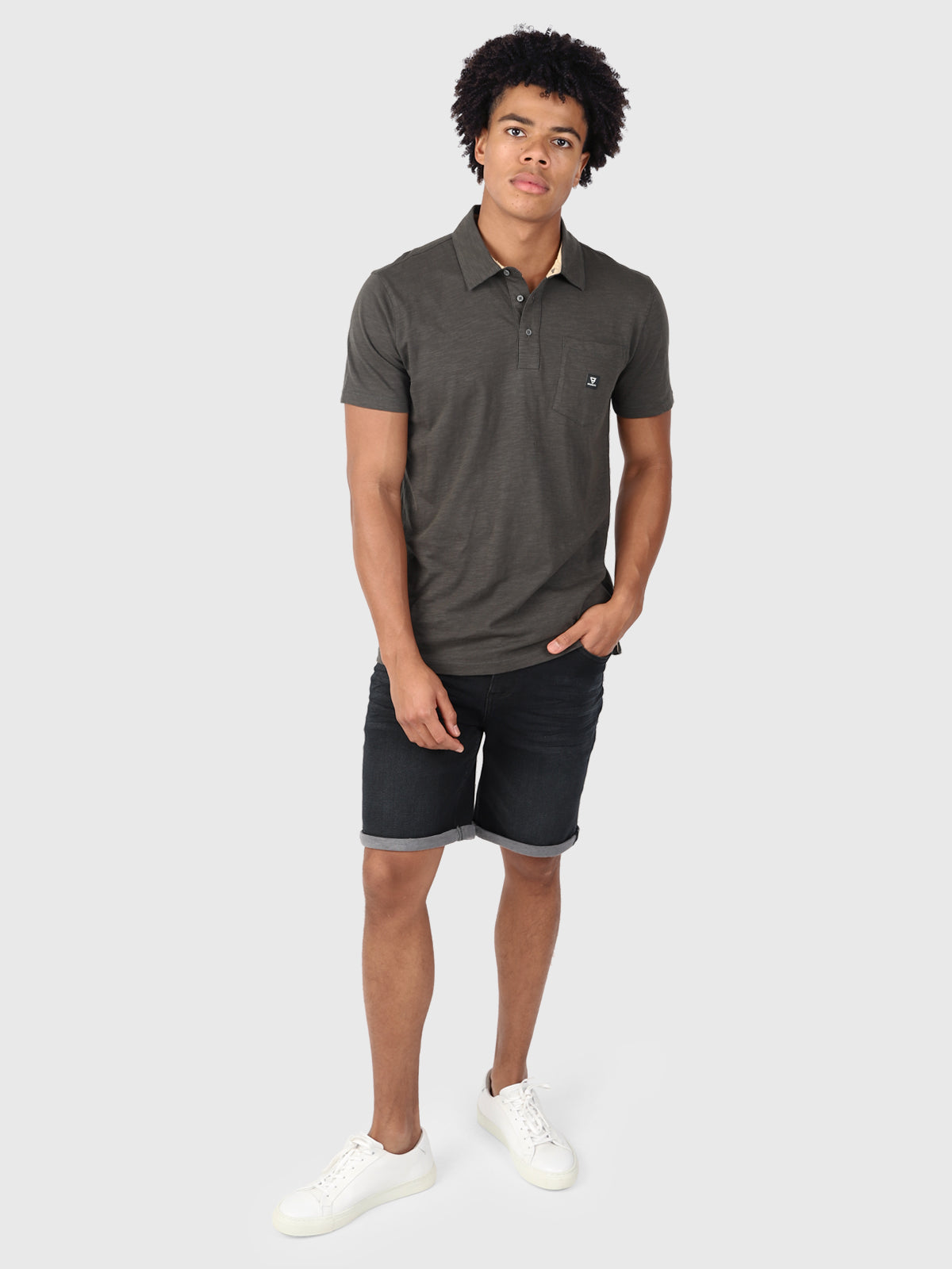 Palotje Herren Polo | Schwarz