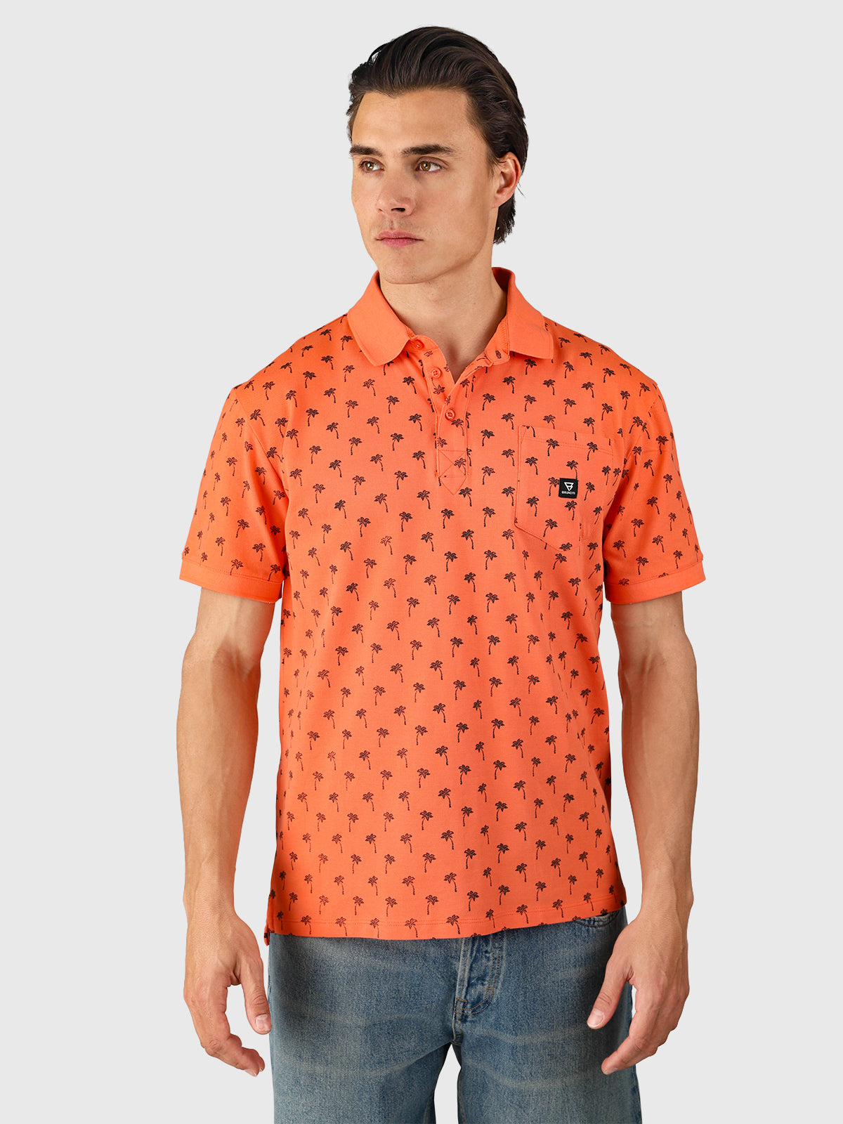 Addax-AO Men Polo | Melon