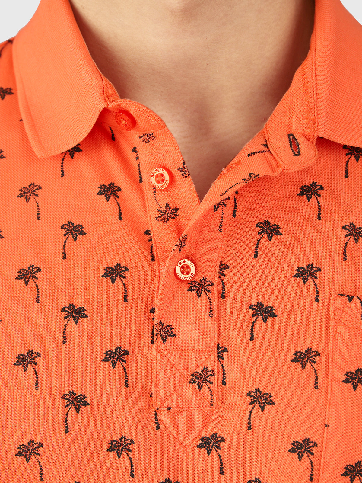 Addax-AO Men Polo | Melon