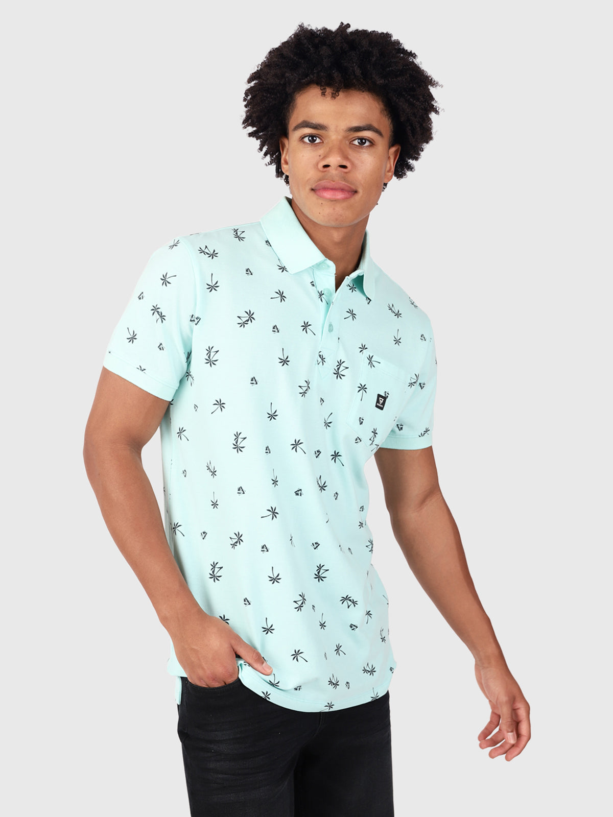 Addax-AO Herren Polo Shortsleeve | Mint