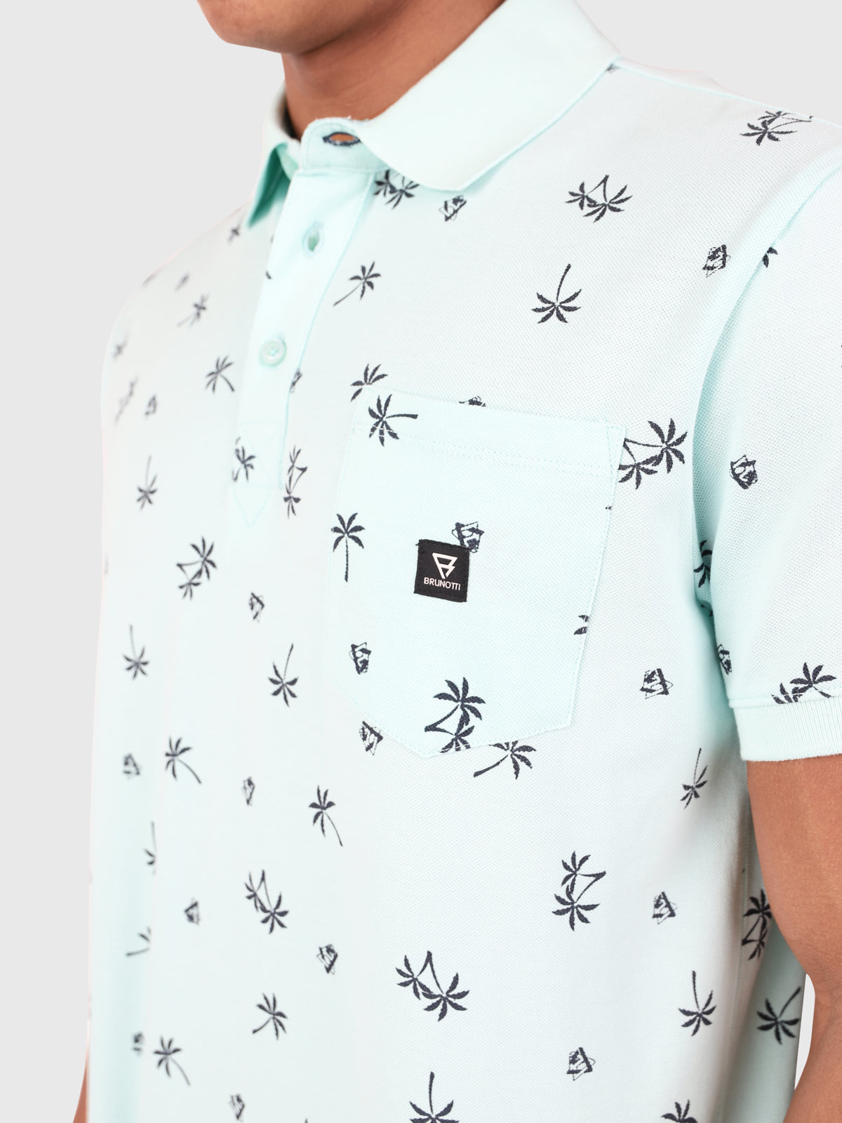 Addax-AO Men Polo Shortsleeve | Mint