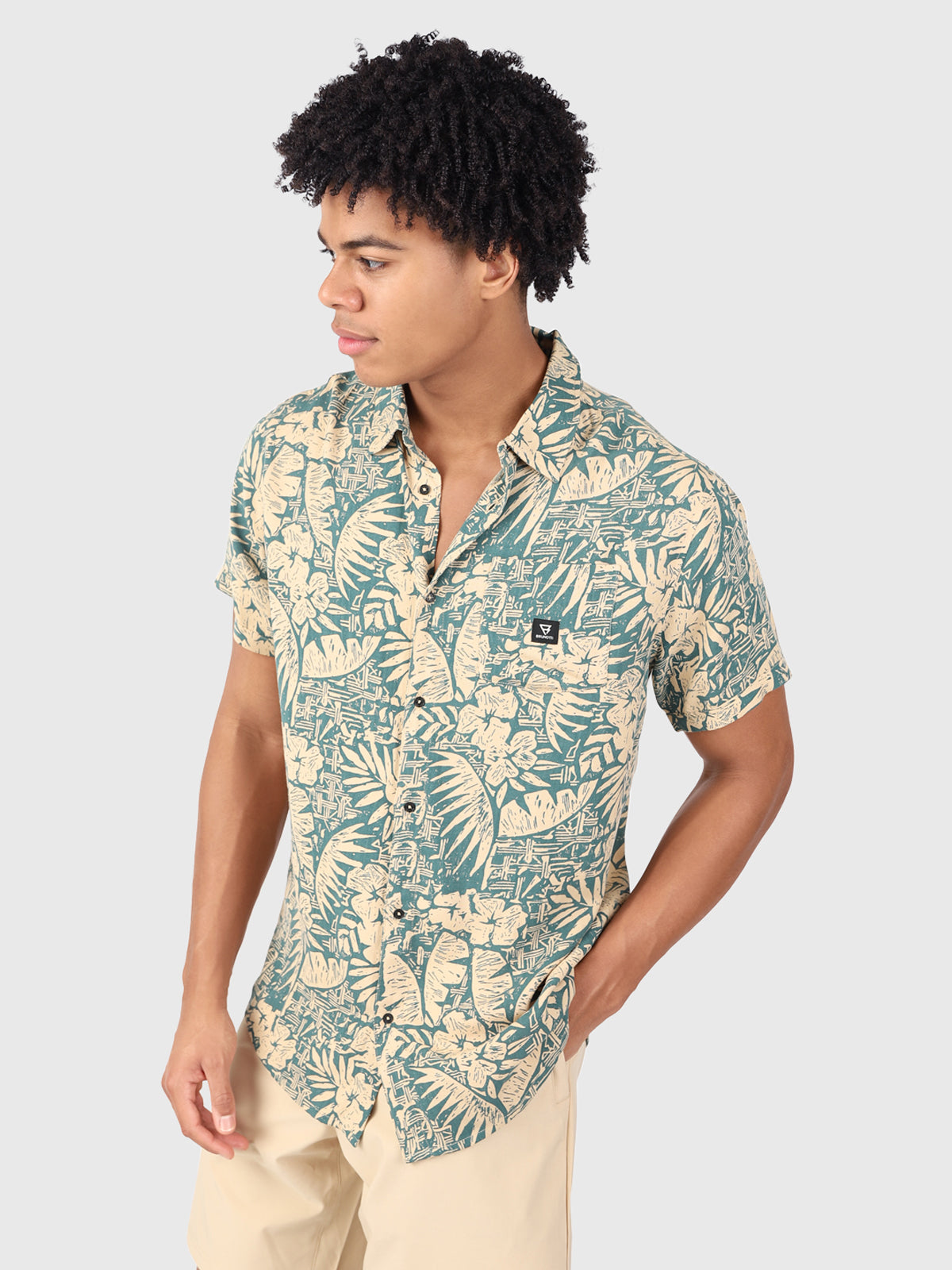 Surfrider Men Shirt | Green