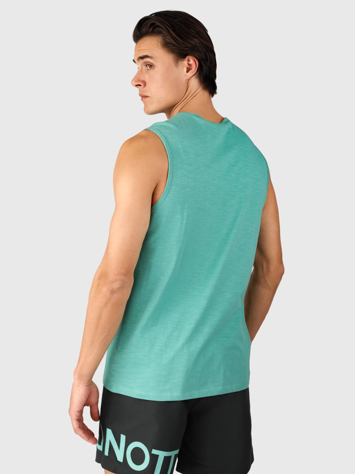 Malaku-Slub Men Singlet | Bottle Green