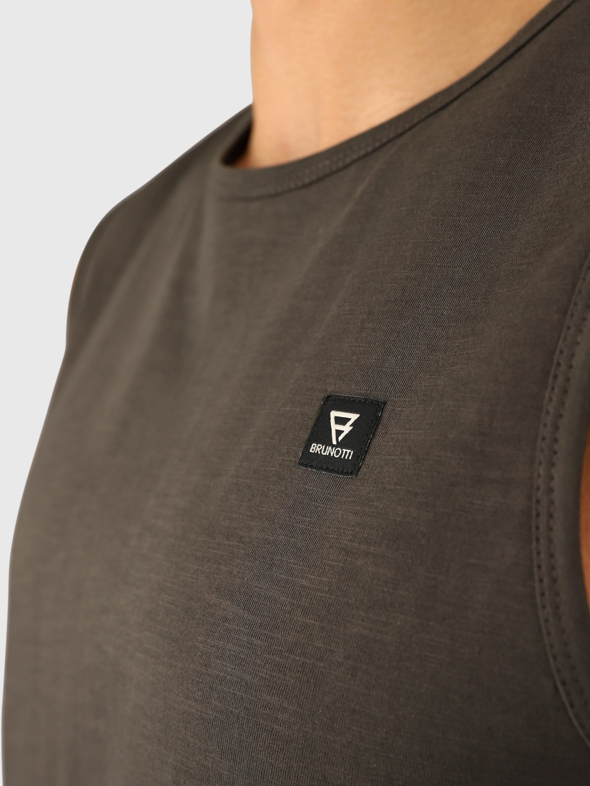 Malaku-Slub Men Singlet | Pirate Black