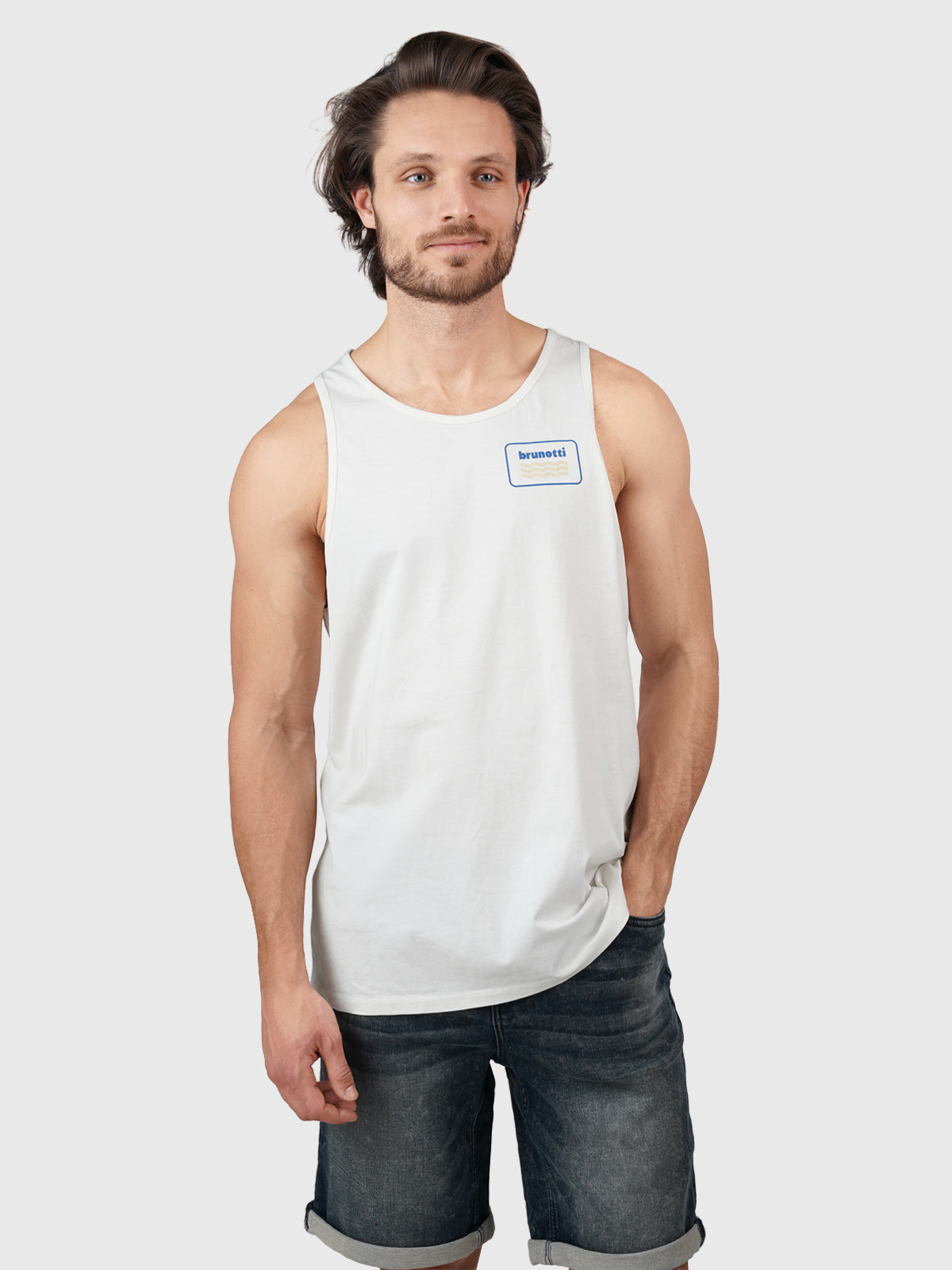 Taty Herren Singlet | Off-White