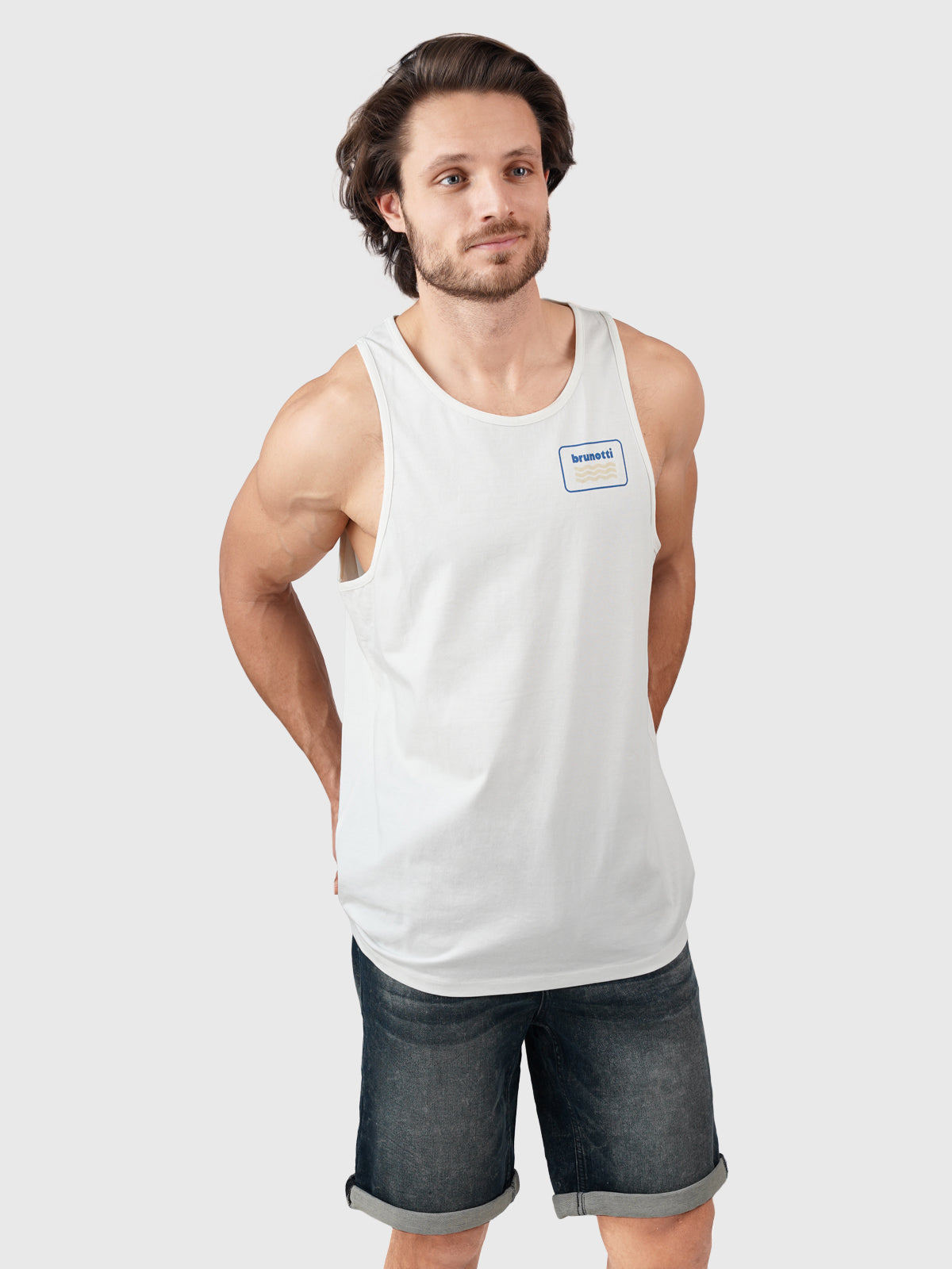 Taty Men Singlet | Off-White