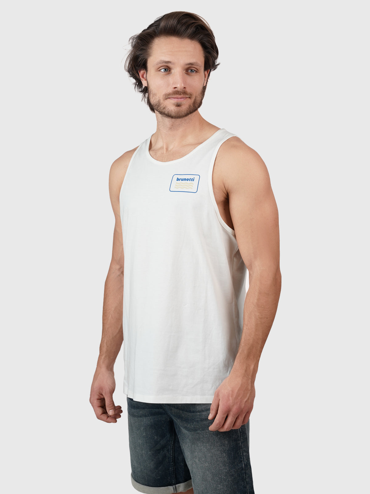 Taty Men Singlet | Off-White