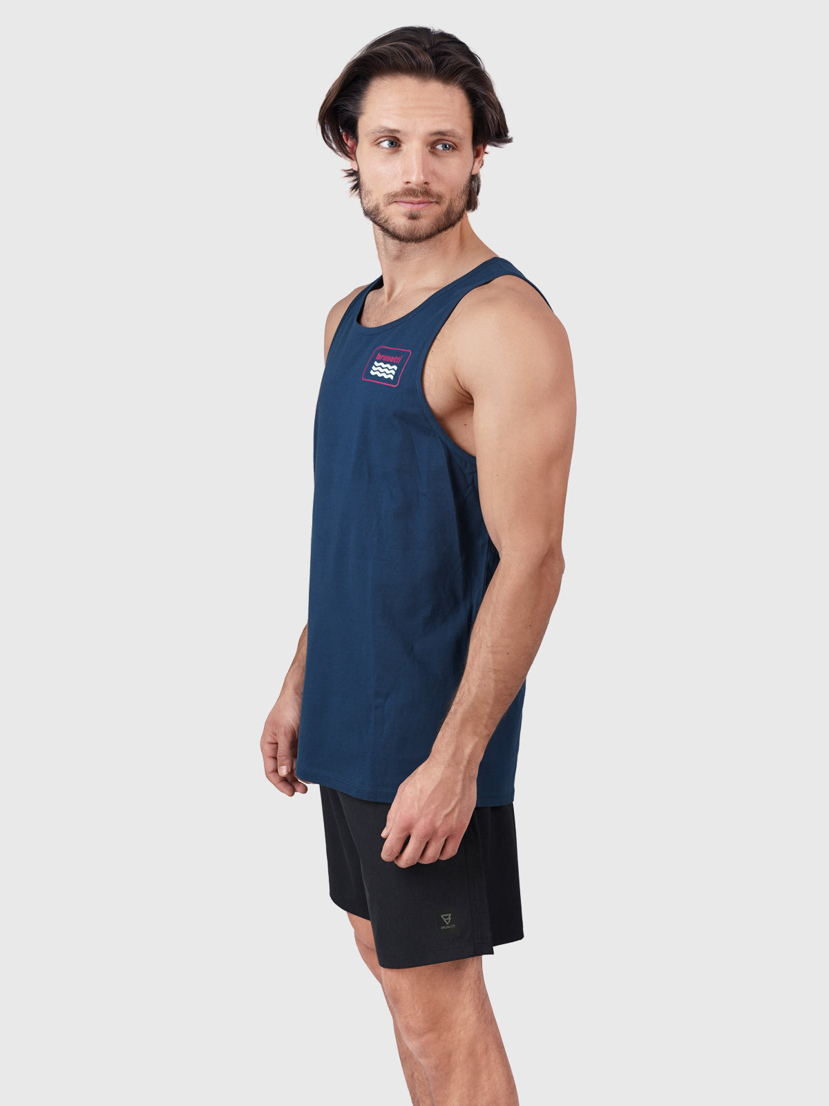 Taty Heren Singlet | Blauw