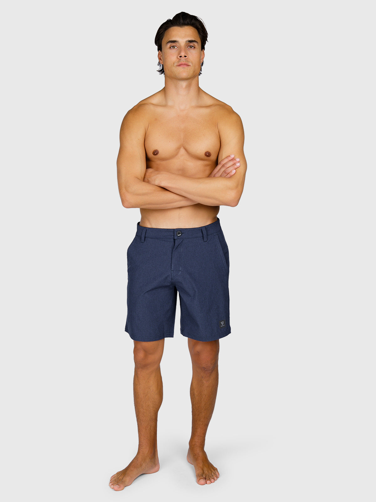 Harret Men Hybrid Shorts | Indigo Blue