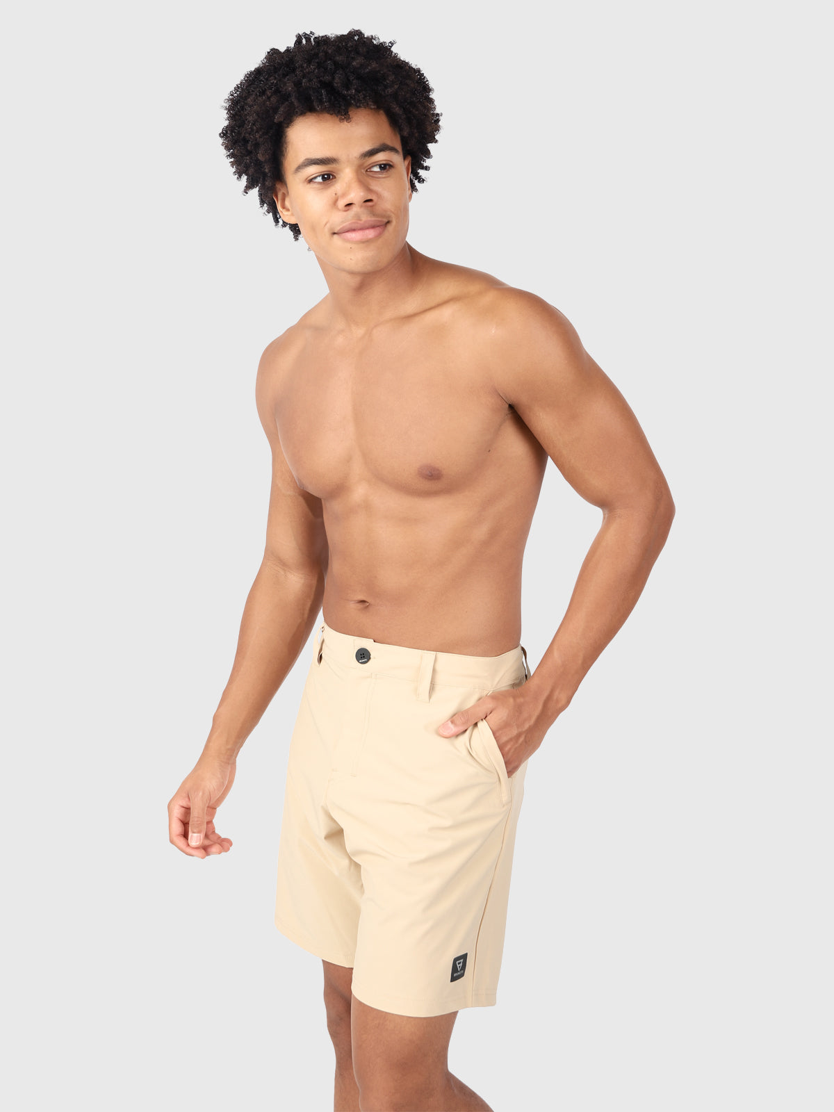 Marret Herren Hybrid Shorts | Beige