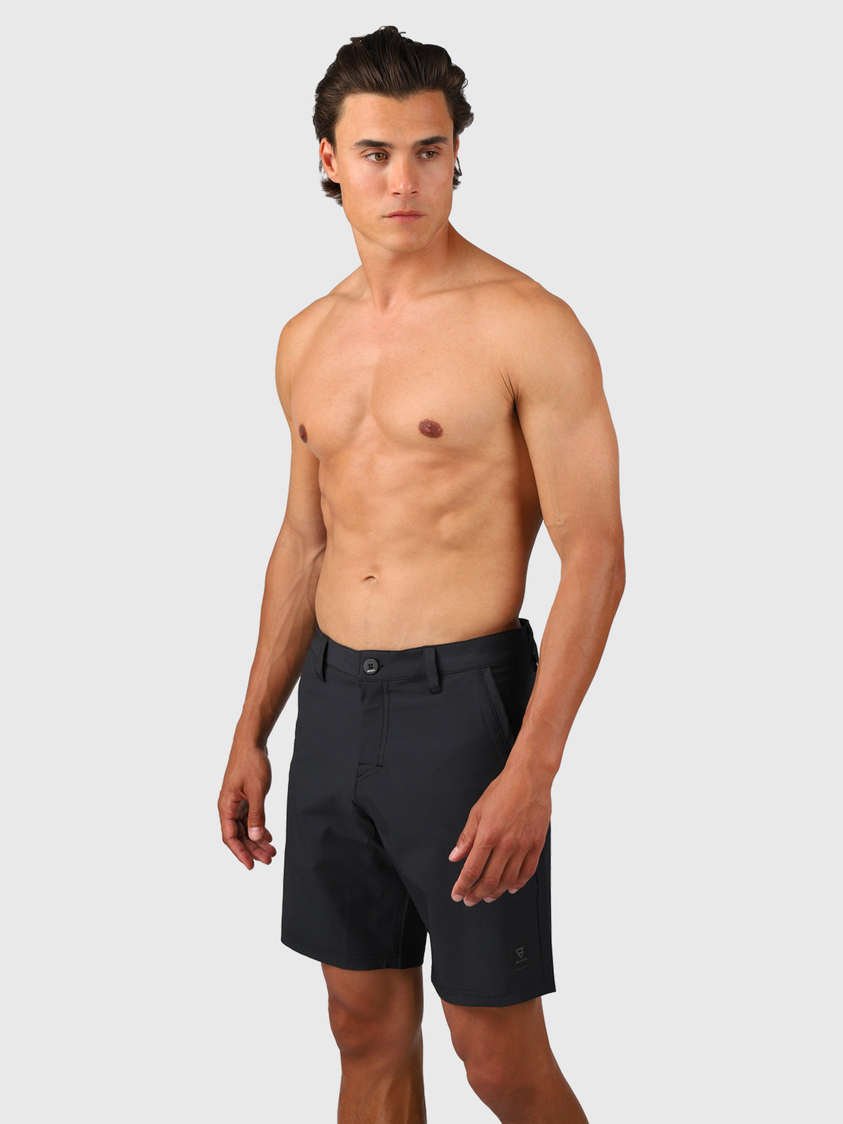 Marret Heren Hybrid Shorts | Licht Zwart