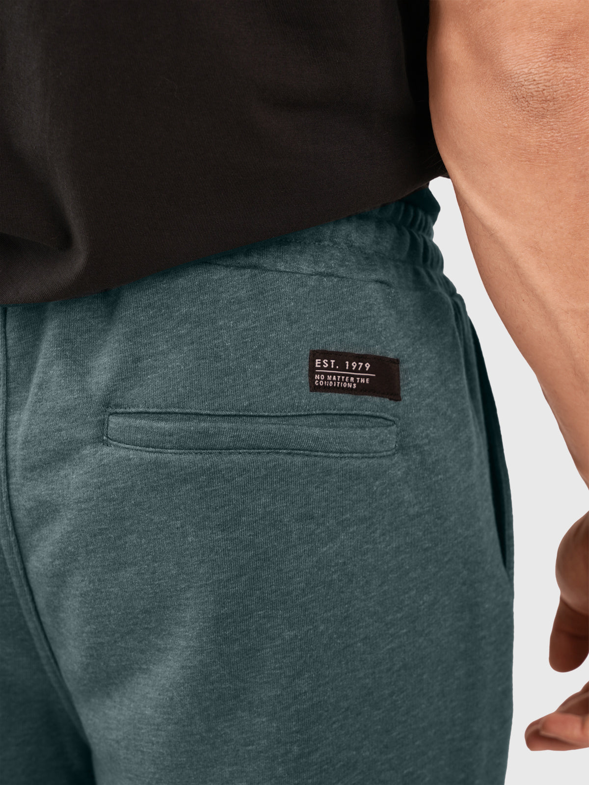 Salvino Herren Sweat Short | Grün