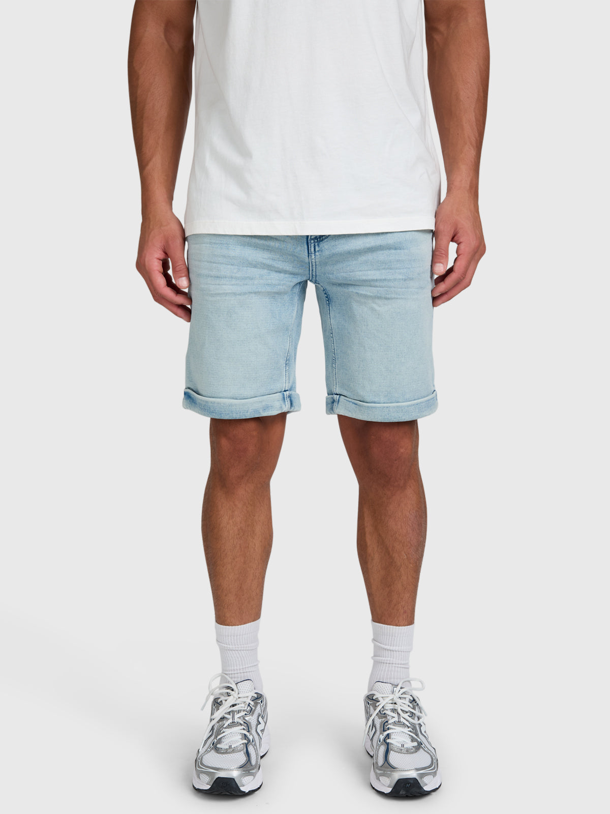 Hangtime Men Jog Jeans | Summer Blue Denim