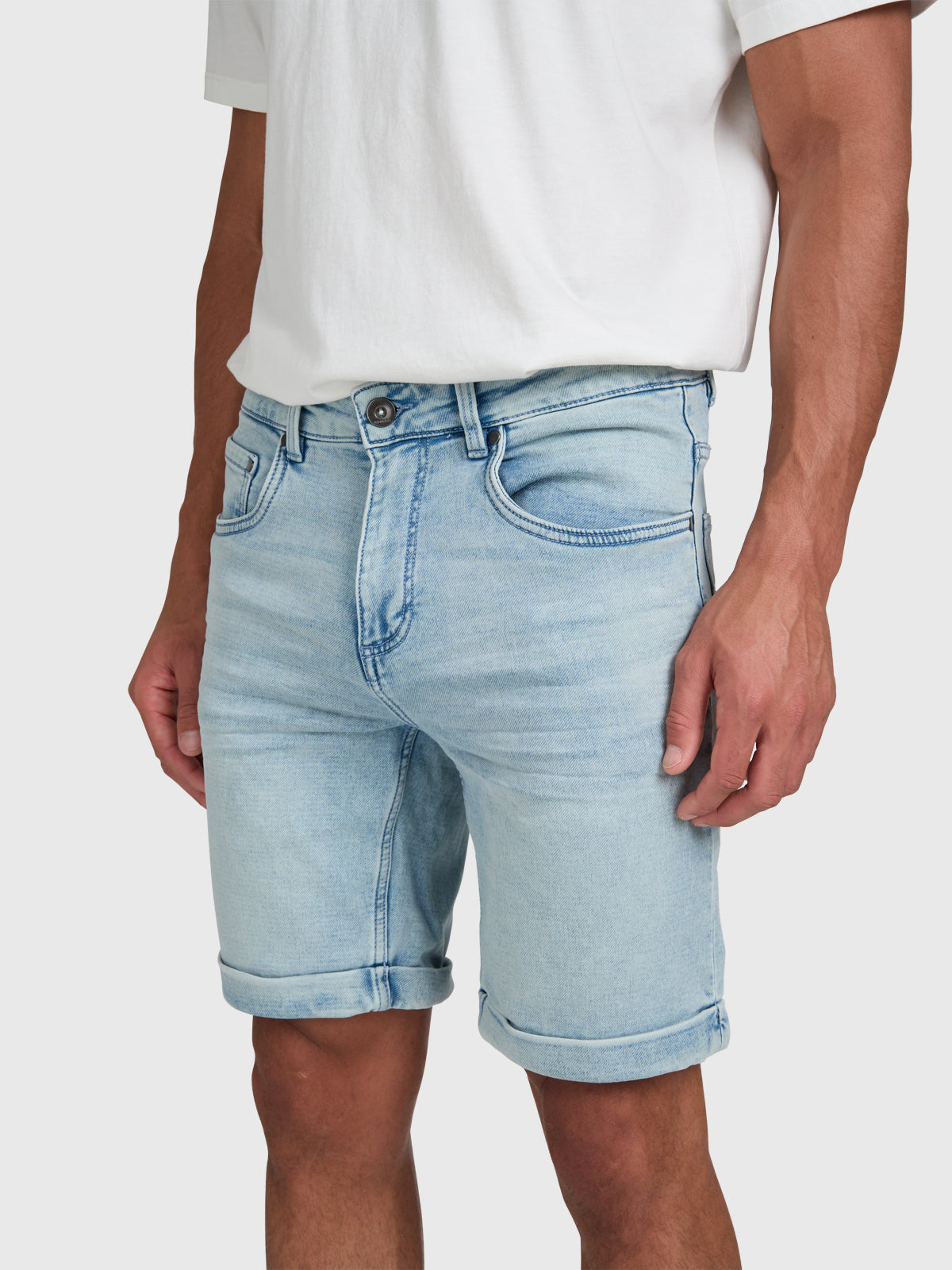 Hangtime Men Jog Jeans | Summer Blue Denim