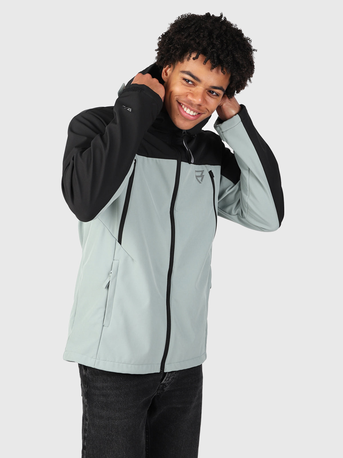 Balias Herren Softshell Jacket | Grau