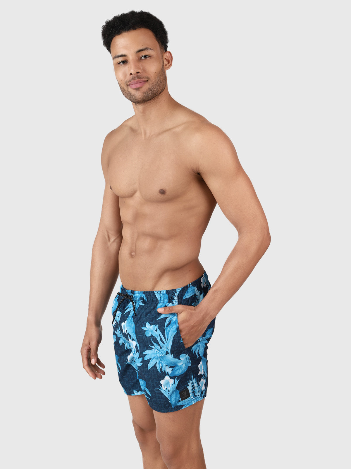 Cruneco-AO Herren Badehose | Blau