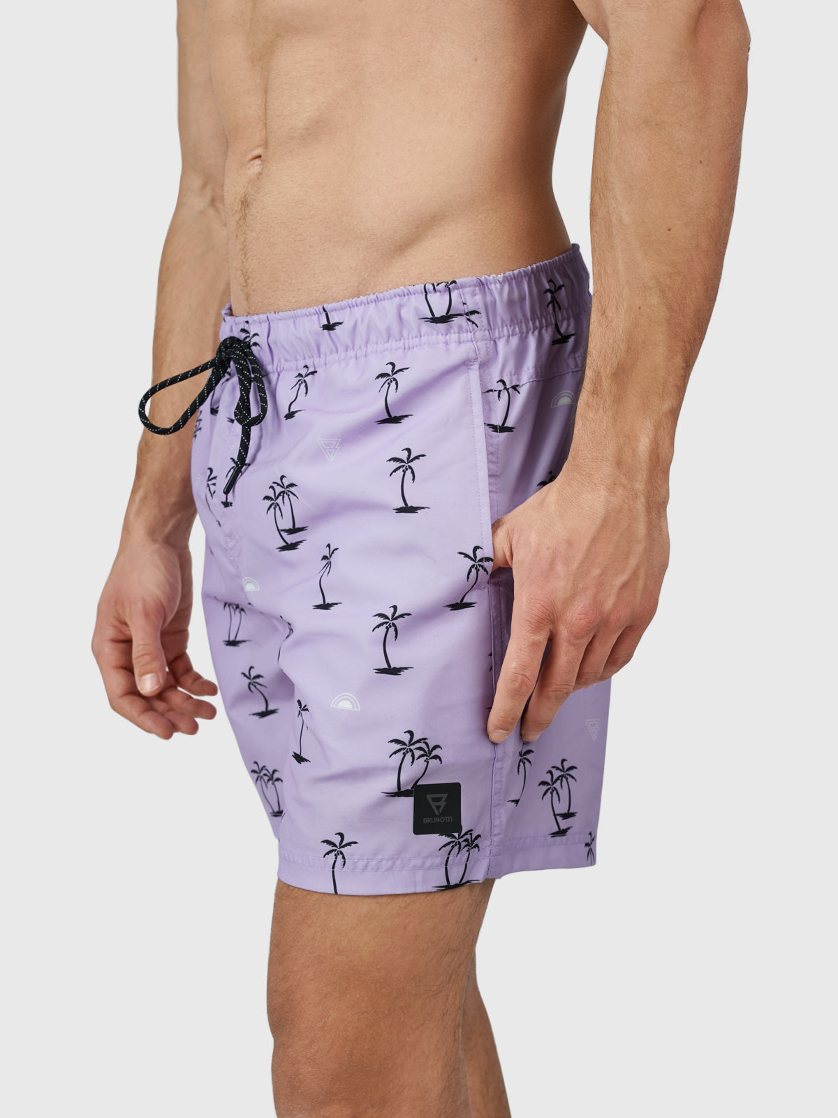 Cruneco-Mini Heren Zwemshort | Paars