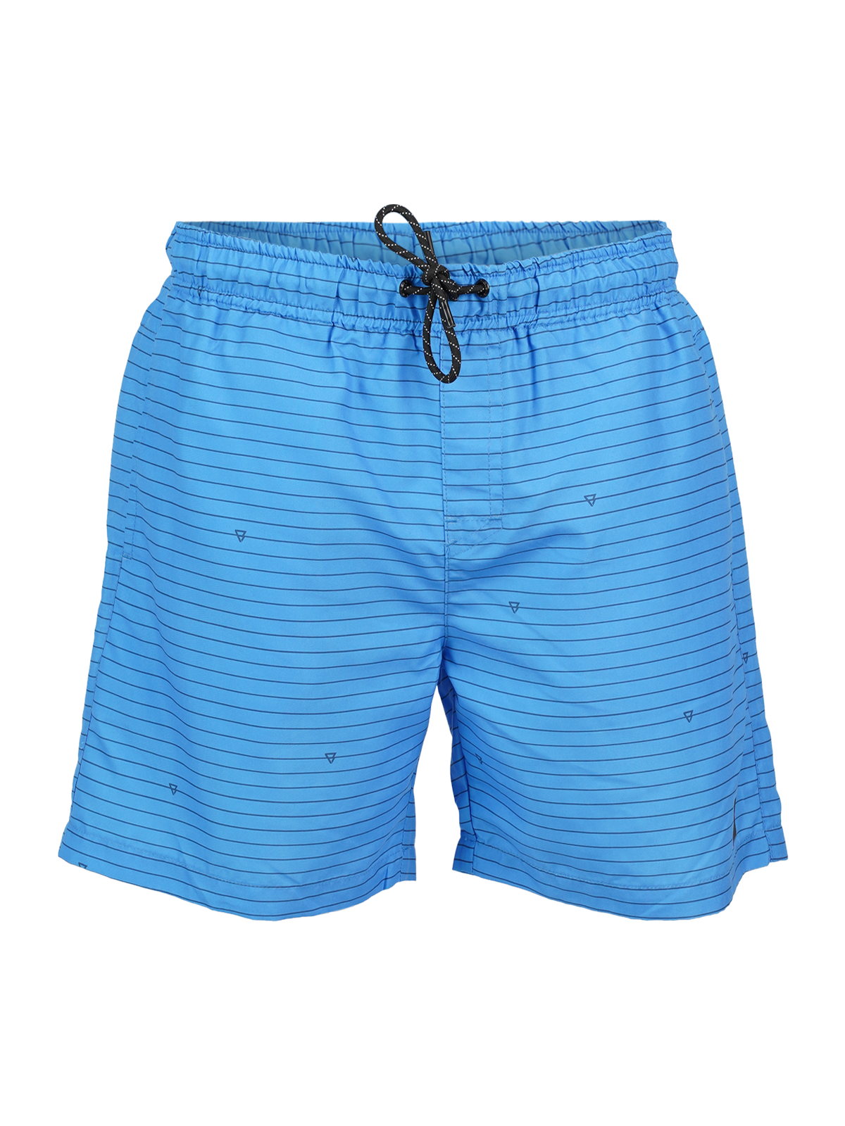 Cruneco-Stripe Men Swim Shorts | Blue