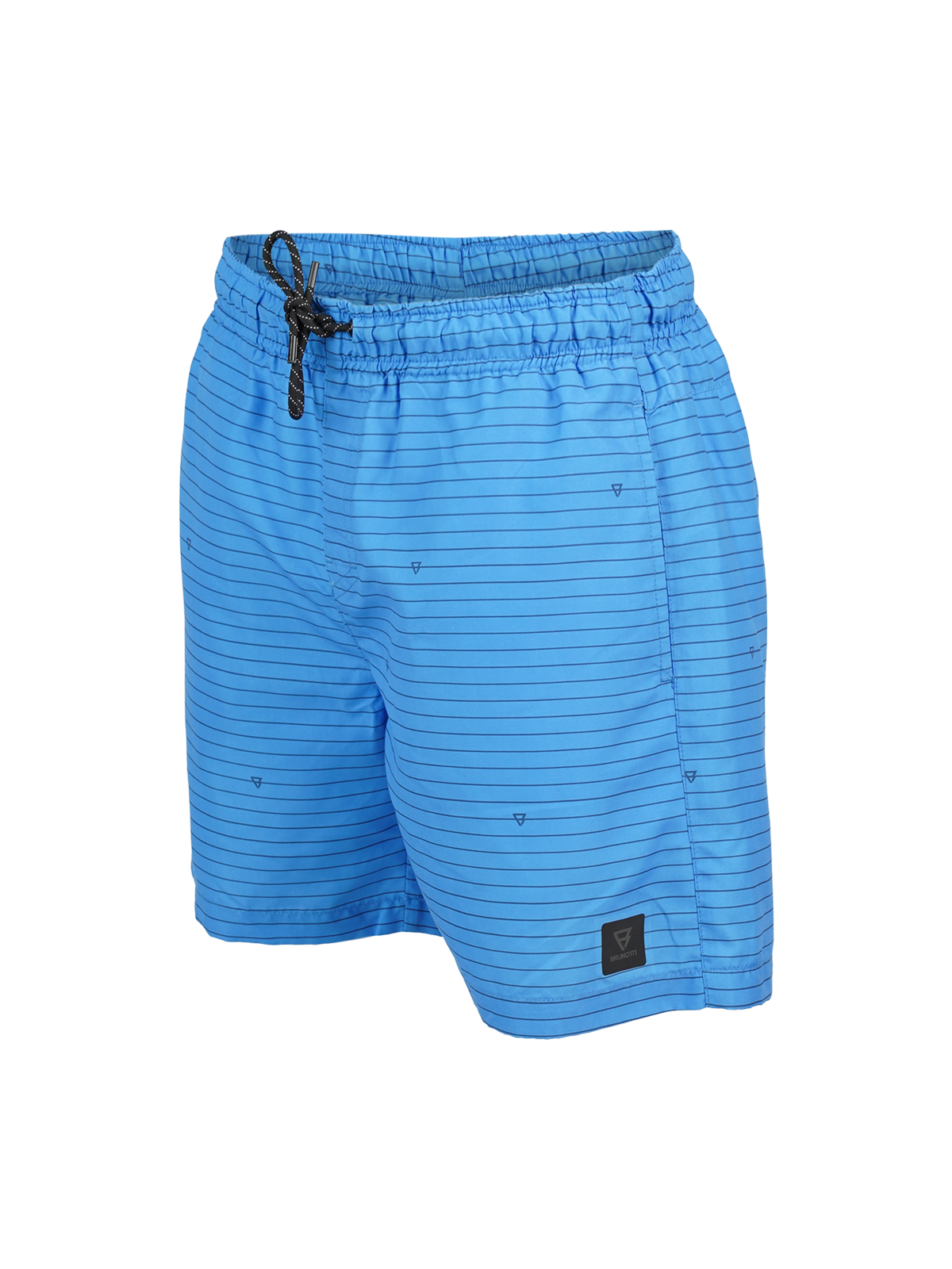 Cruneco-Stripe Men Swim Shorts | Blue