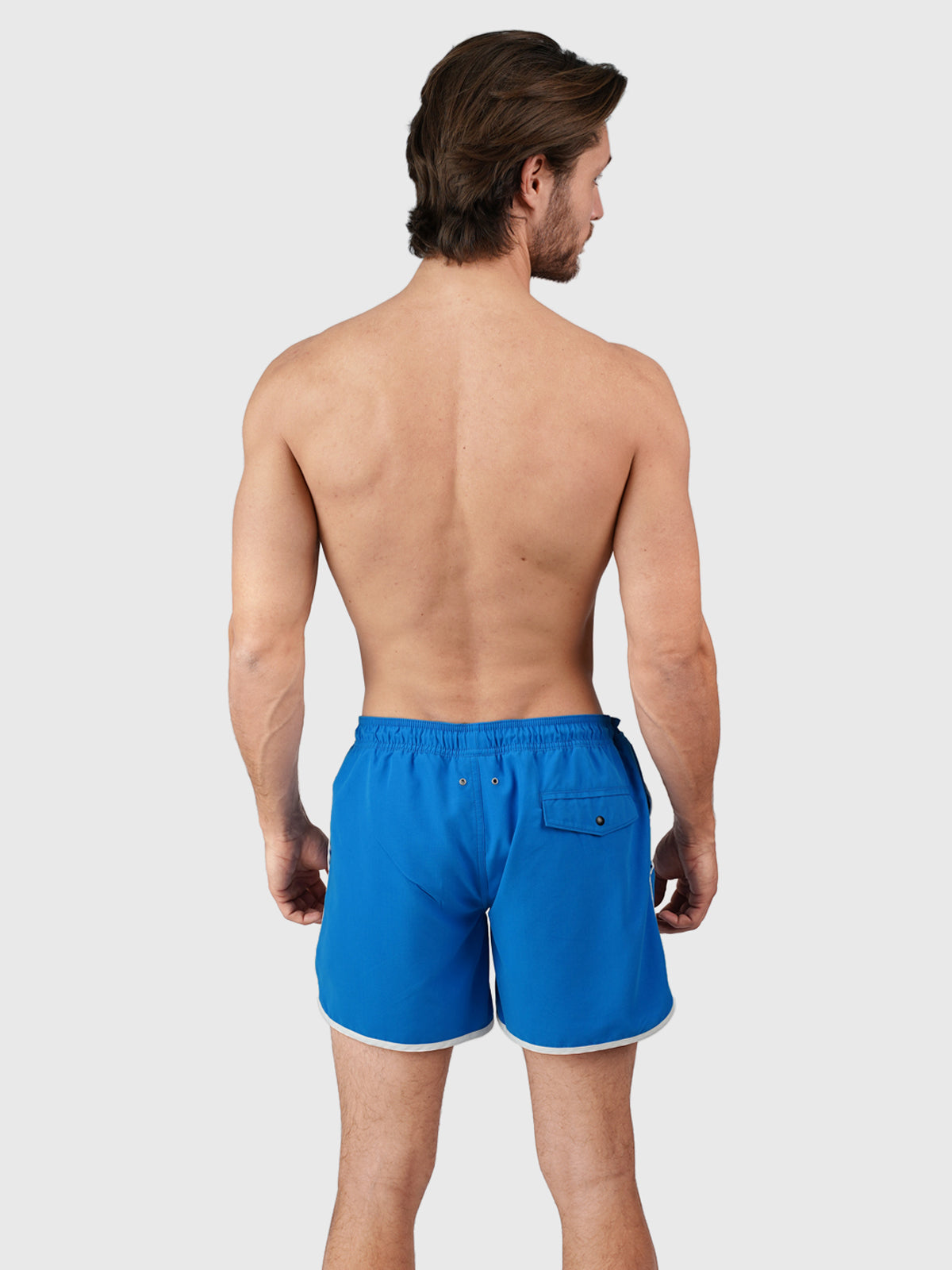 Lazon Men Short Swim Shorts | Blue