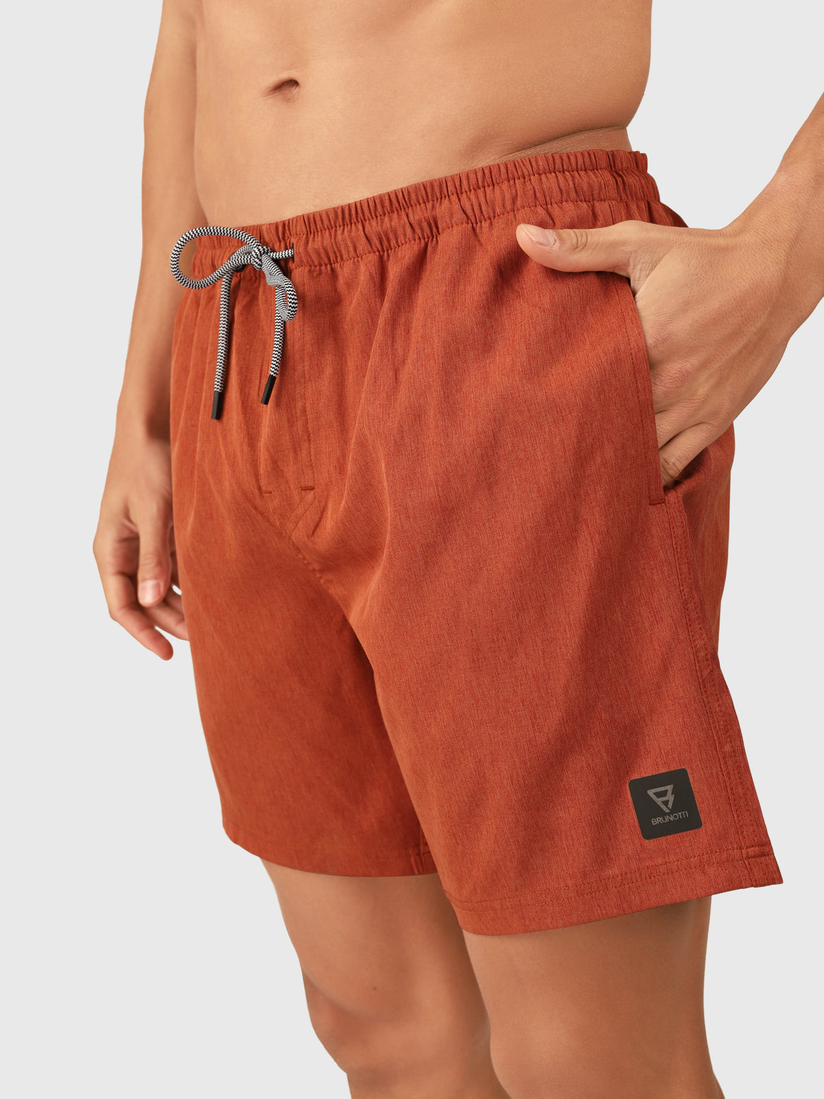 Volleyer Men Swim Shorts | Arabian Spice