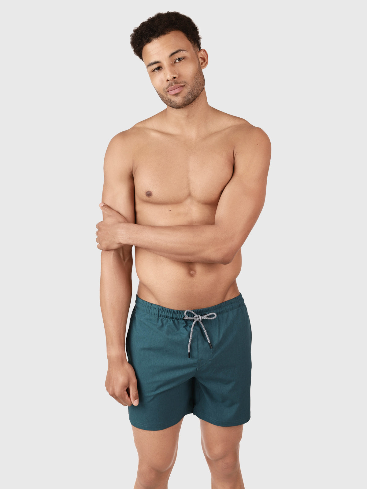 Volleyer Men Swim Shorts | Green