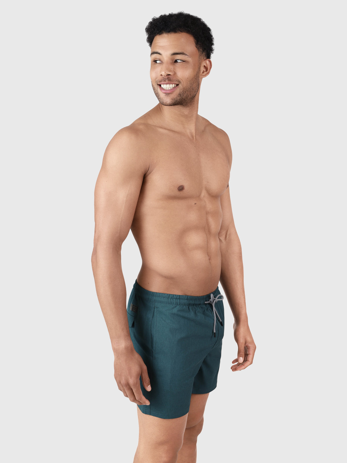 Volleyer Men Swim Shorts | Green