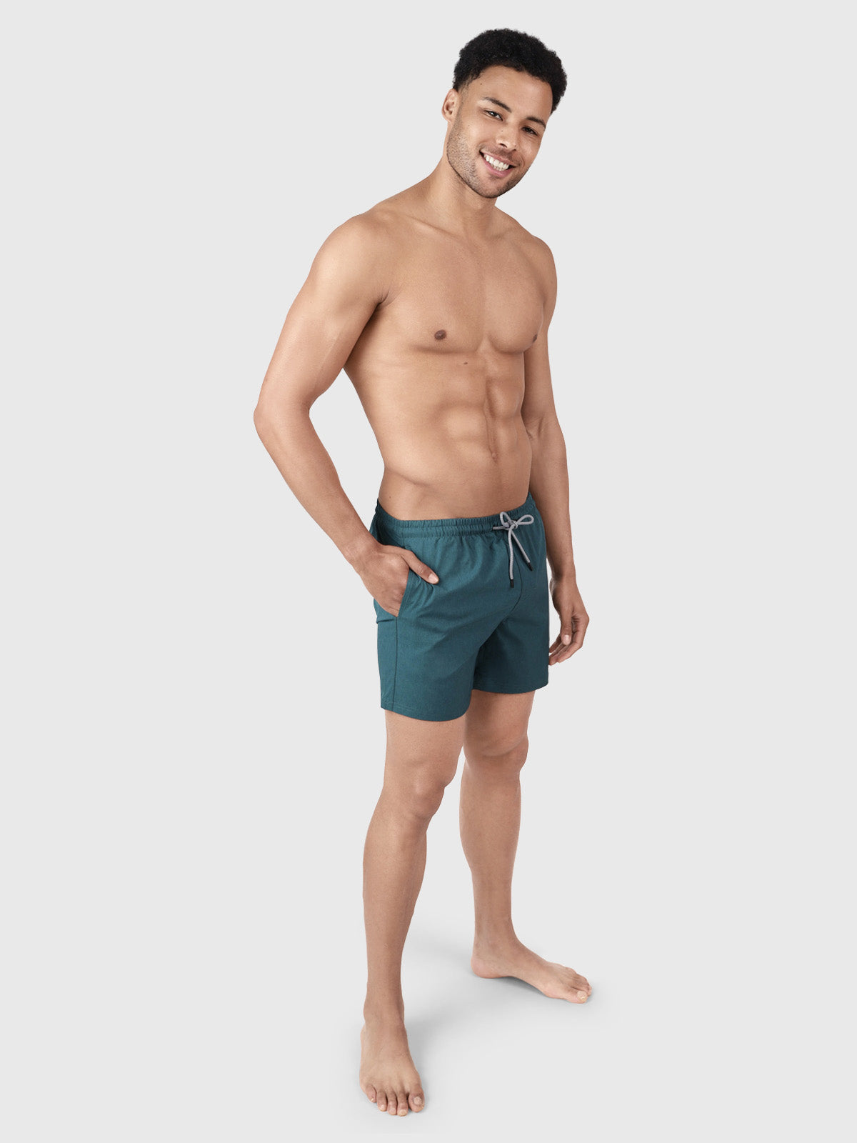 Volleyer Herren Badehose | Grün