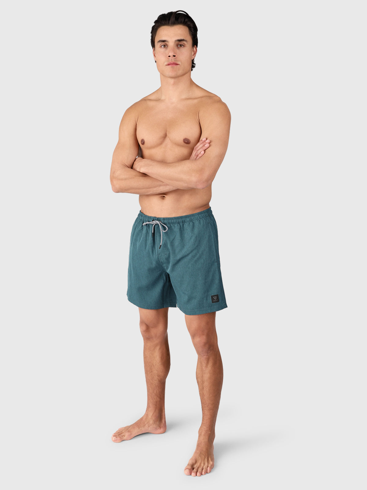 Volleyer Men Swim Shorts | Fuel Green