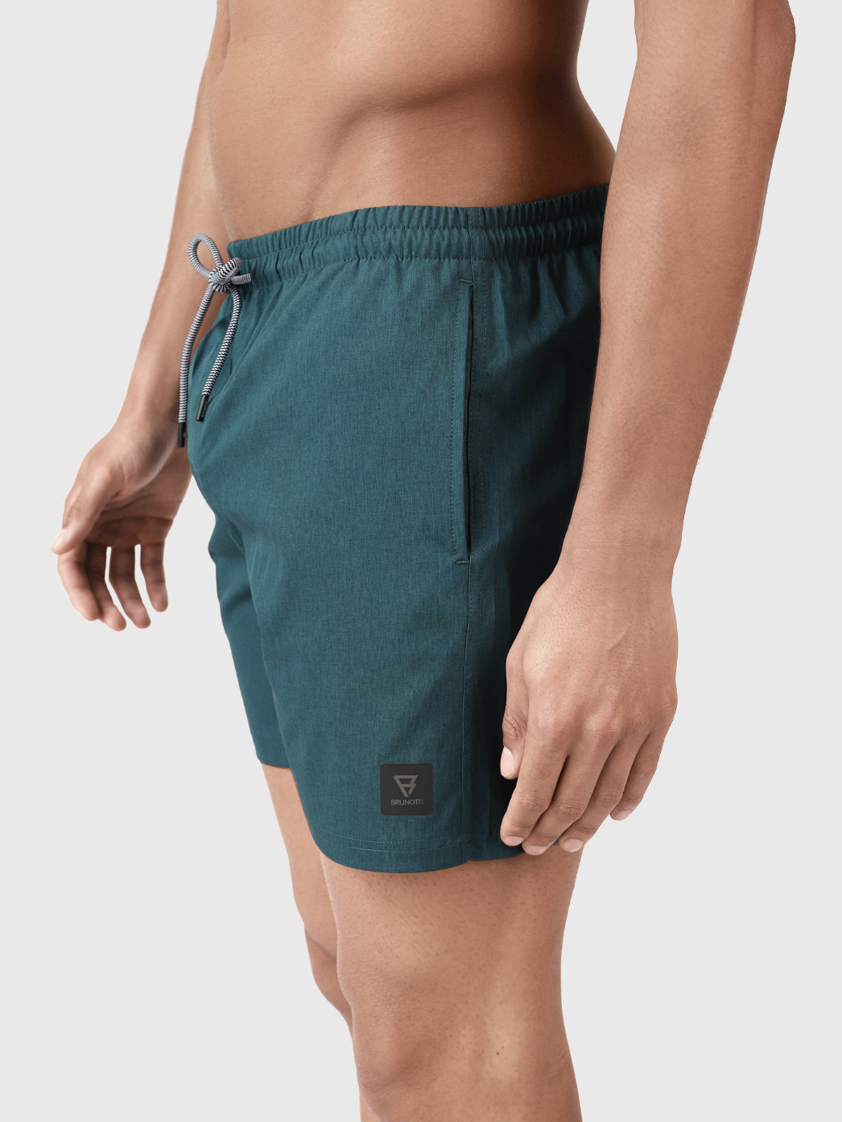 Volleyer Men Swim Shorts | Green