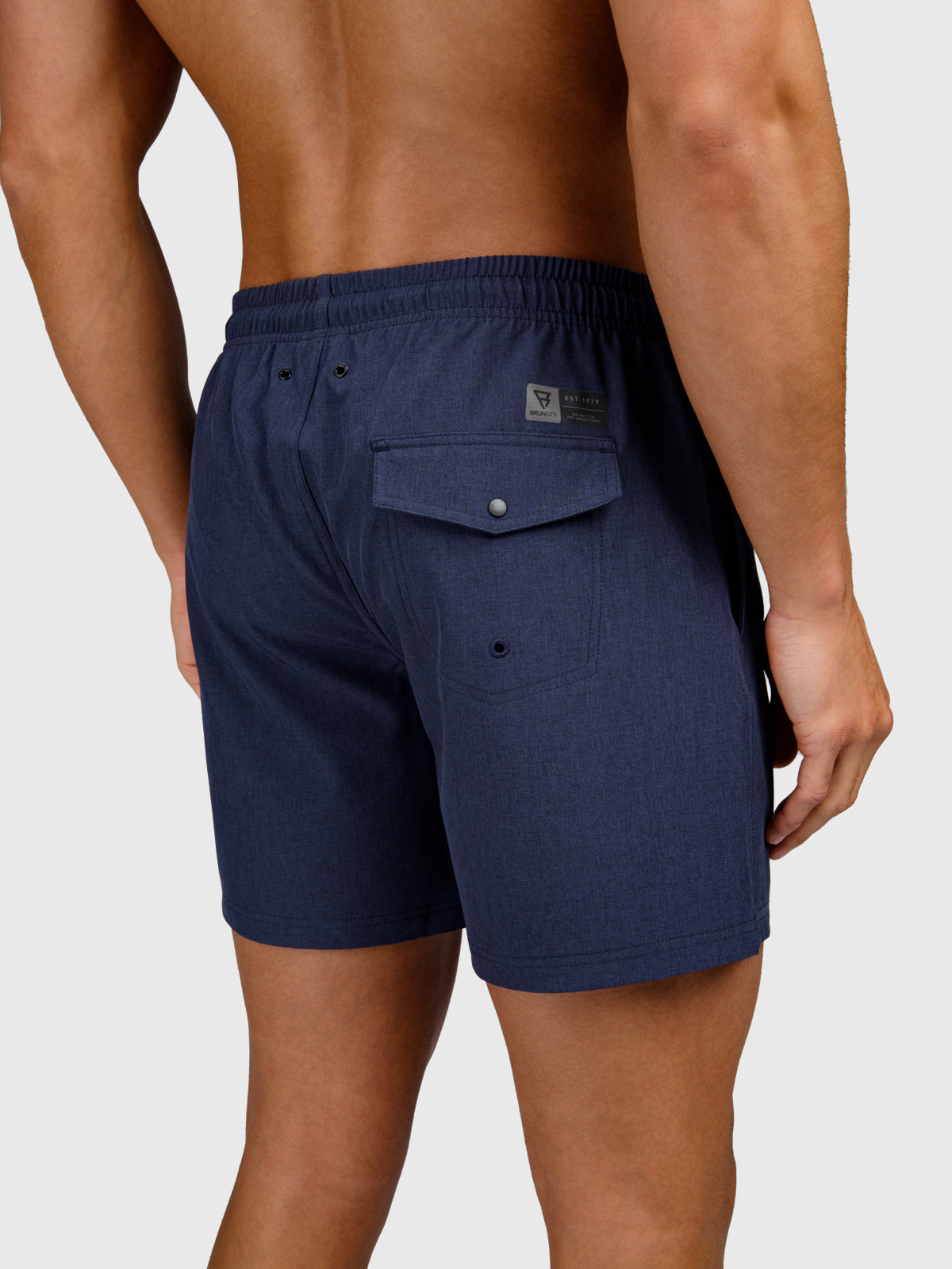 Volleyer Men Swim Shorts | Indigo Blue